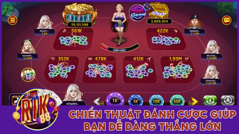 Chiến thuật đánh cược giúp bạn dễ dàng thắng lớn