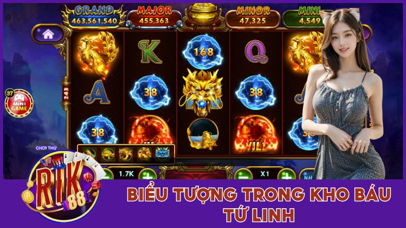 Những biểu tượng thú vị trong Kho Báu Tứ Linh